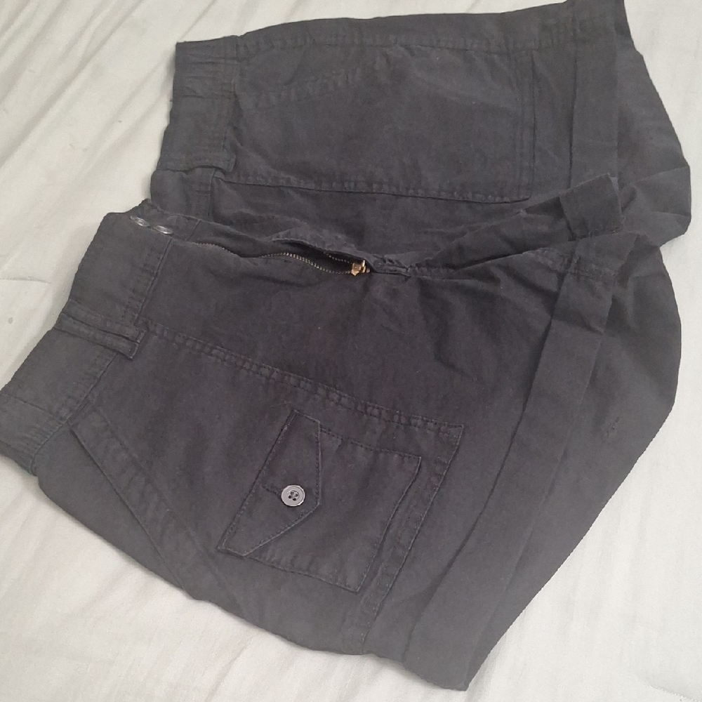 Time and Tru Charcoal Shorts